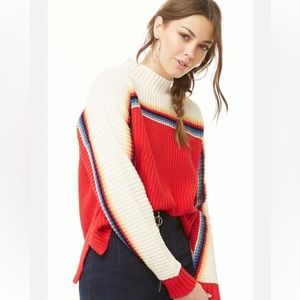 Forever 21 rainbow sweater